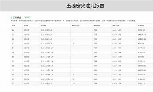 五菱宏光V油耗显示_五菱宏光显示油耗吗