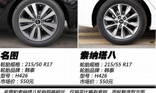 现代索纳塔八轮胎型号_北京现代索纳塔八轮胎规格尺寸是多少